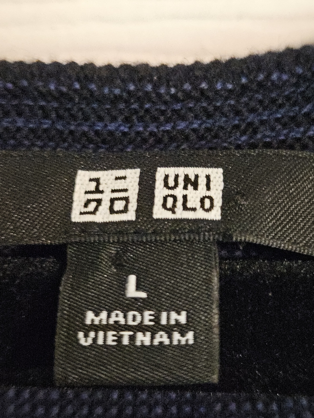 Uniqlo Navy Midi Short Sleeve Crewneck Dress - Picture 6 of 12